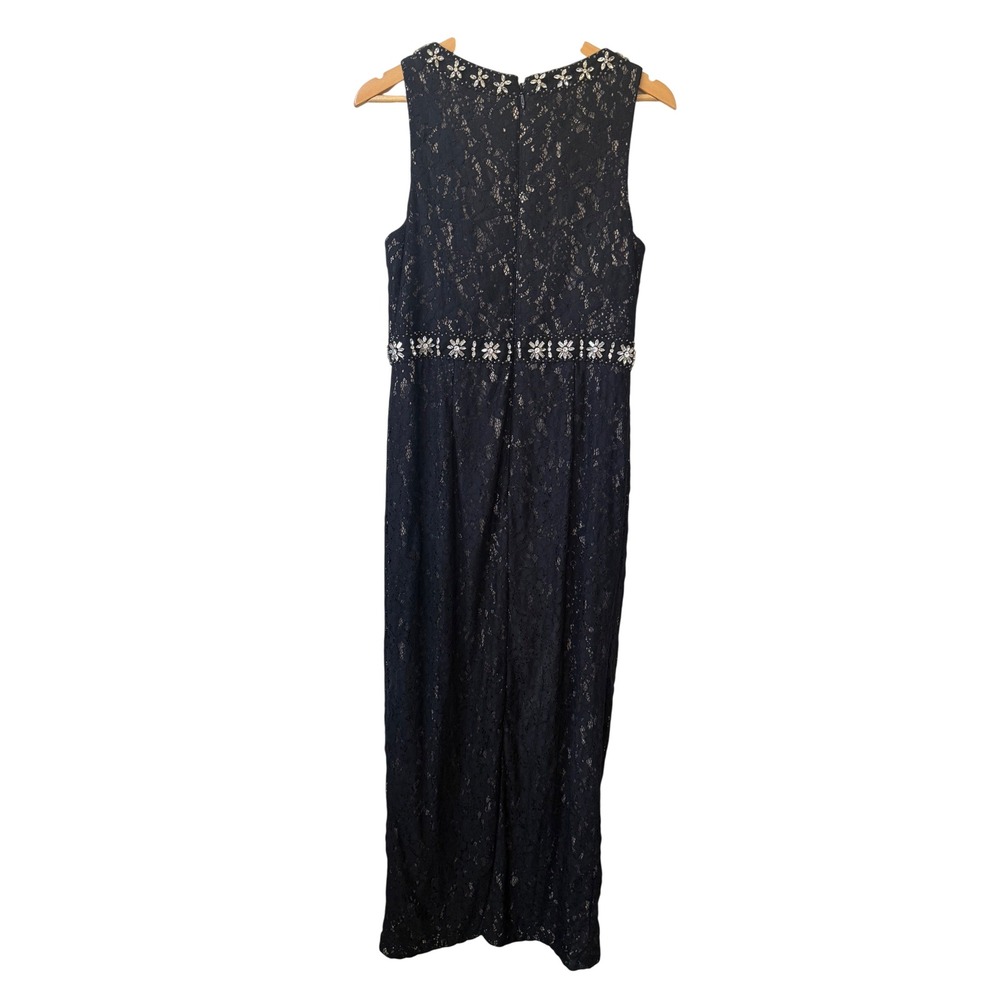 Azazie Atelier Black Lace Formal Mother of The Bride Dress Size 14 Event Gala - Picture 5 of 14